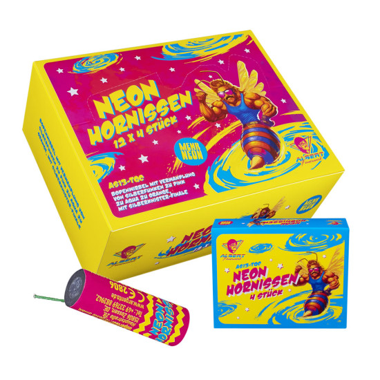 Albert Neon Hornissen Pck
