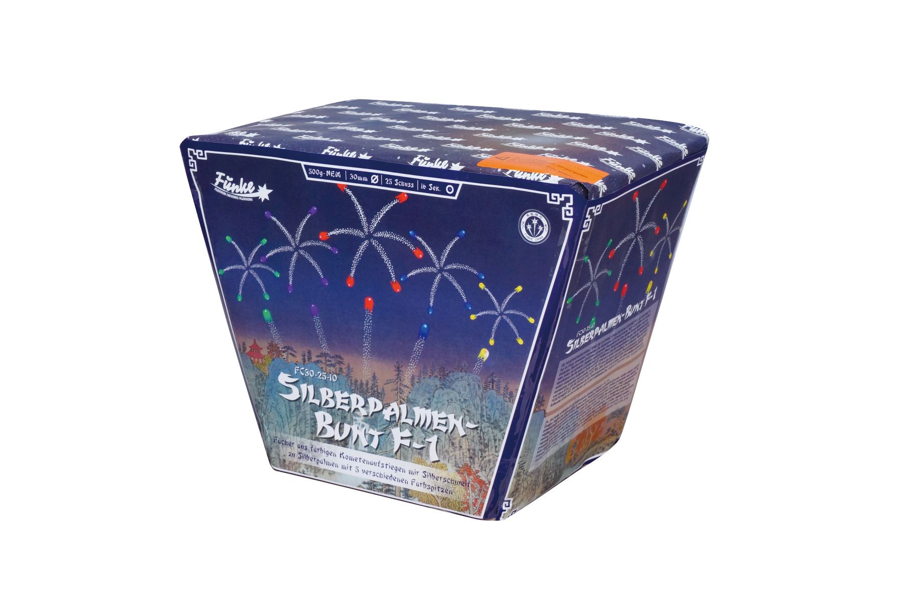 Funke Silberpalmen-Bunt F-1 25-Schuss