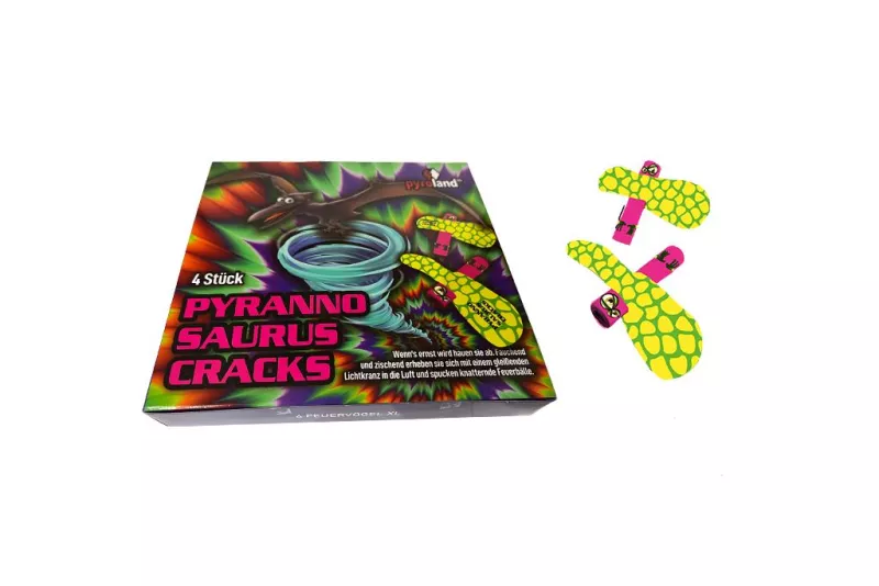 Pyroland Pyroanno Saurus Cracks
