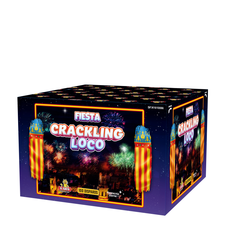 El Gato Crackling Loco 100-Schuss