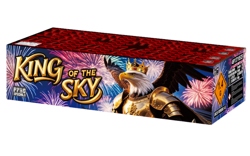 Pyro Specials King of The Sky 188-Schuss