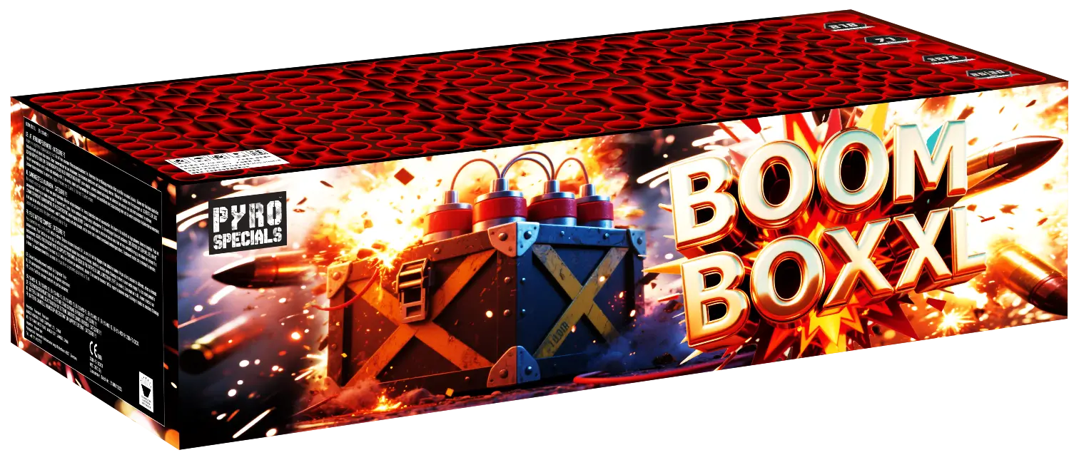 Pyro Specials Boom Box XL 218-Schuss