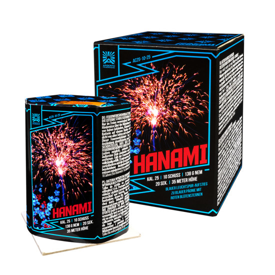 Argento Hanami 10-Schuss