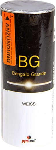 bengalo-grande-weiss-60s Pyroland Bengalo Grande Weiß