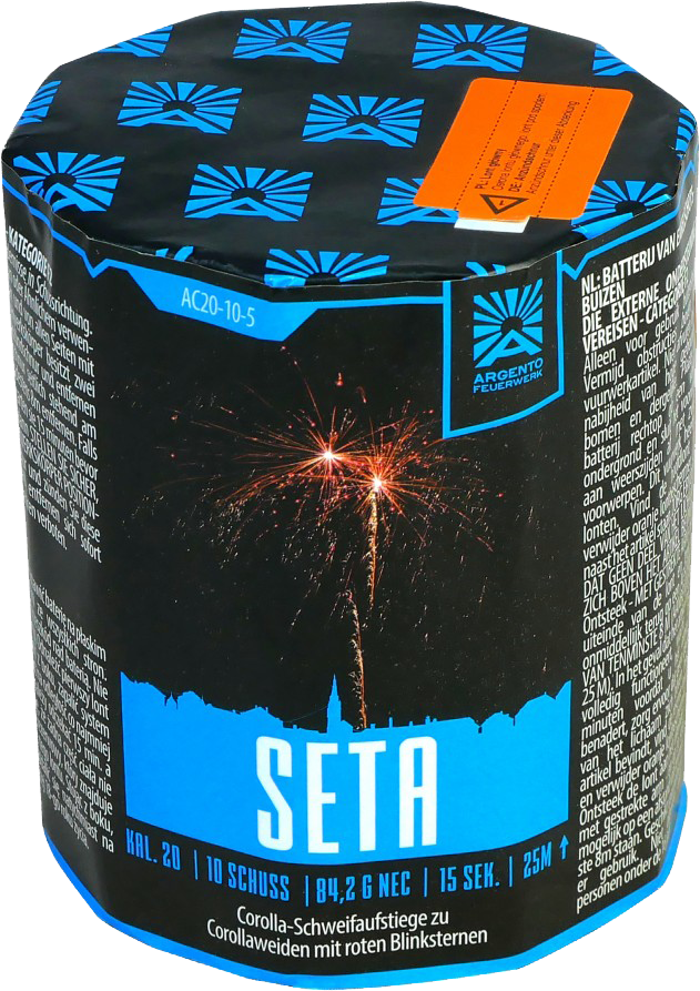 Argento Seta 10-Schuss