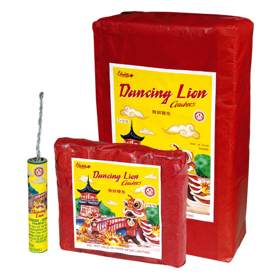 Funke China Böller A Dancing Lion - Schinken Funke China Böller A Dancing Lion - Schinken