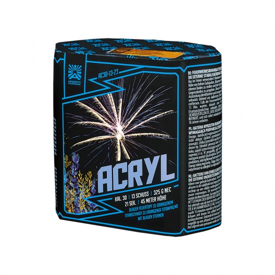 Argento Acryl 13-Schuss
