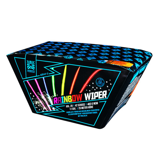 Argento Rainbow Wiper 42-Schuss