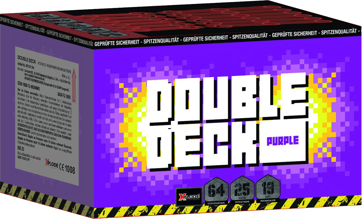 Xplode Double Deck Purple 36-Schuss