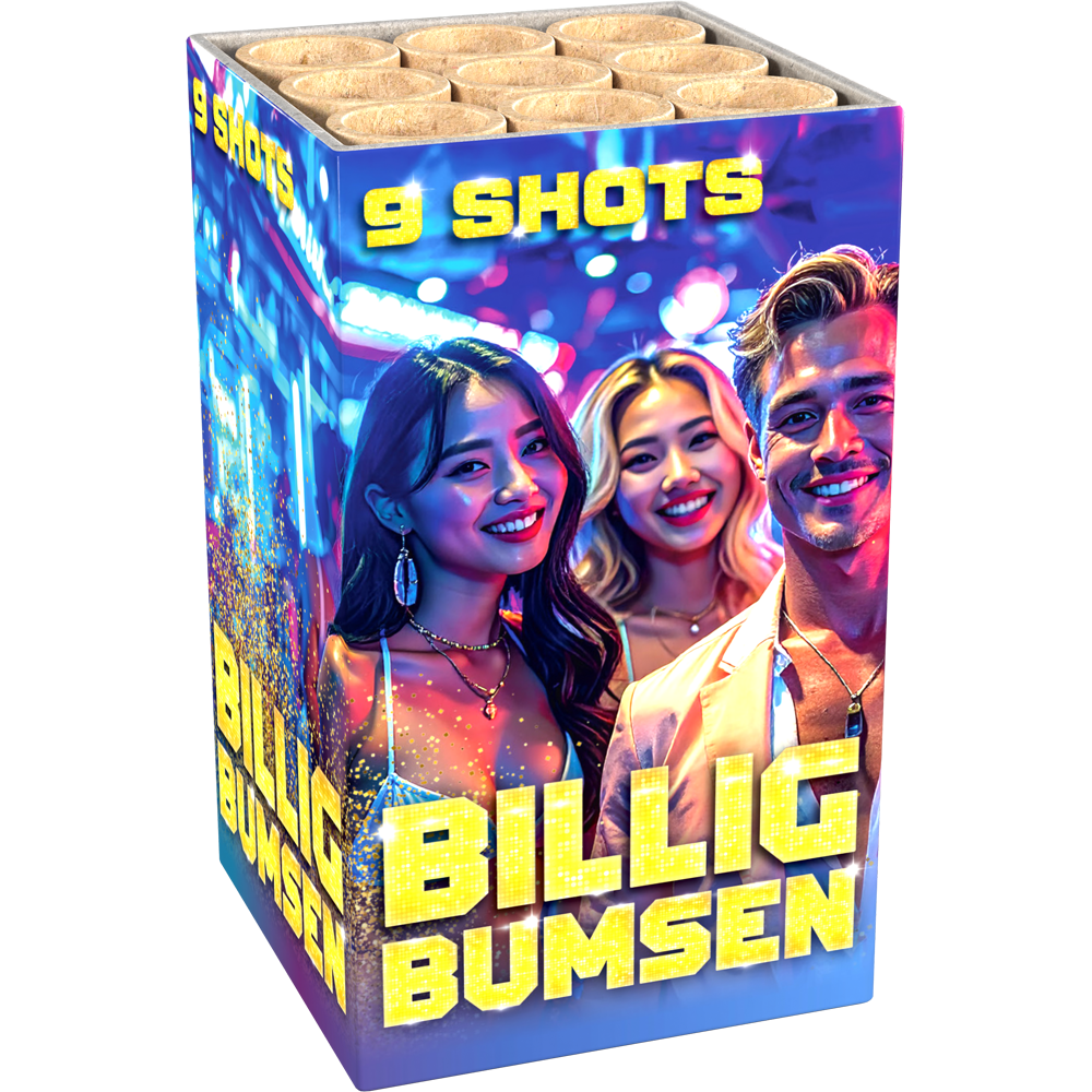 Lesli Billig Bumsen 9-Schuss