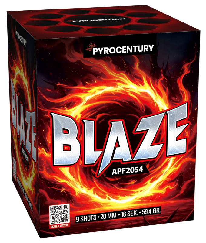 PyroCentury Blaze 9-Schuss