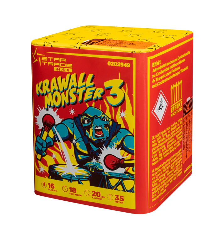 Startrade Krawallmonster 3 16-Schuss