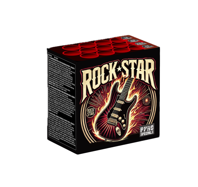 Pyro Specials Rockstar 13-Schuss