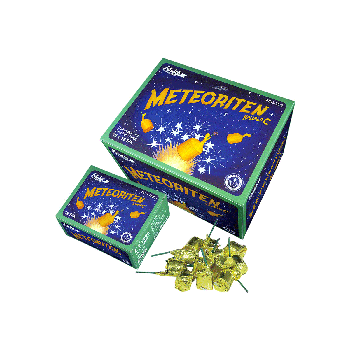 Funke Silber-Meteoriten Kaliber C Display Funke Silber-Meteoriten Kaliber C Display