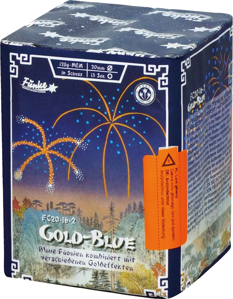Funke Gold-Blue 16-Schuss