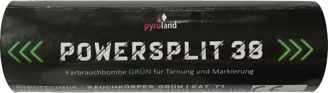 Pyroland POWERSPLIT 38 - Grün