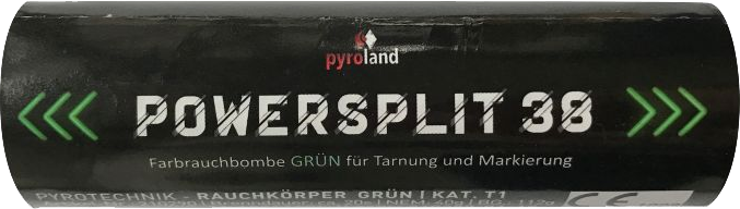 Powersplit-38-Grun6j9u9WRVKO9cD Pyroland POWERSPLIT 38 - Grün