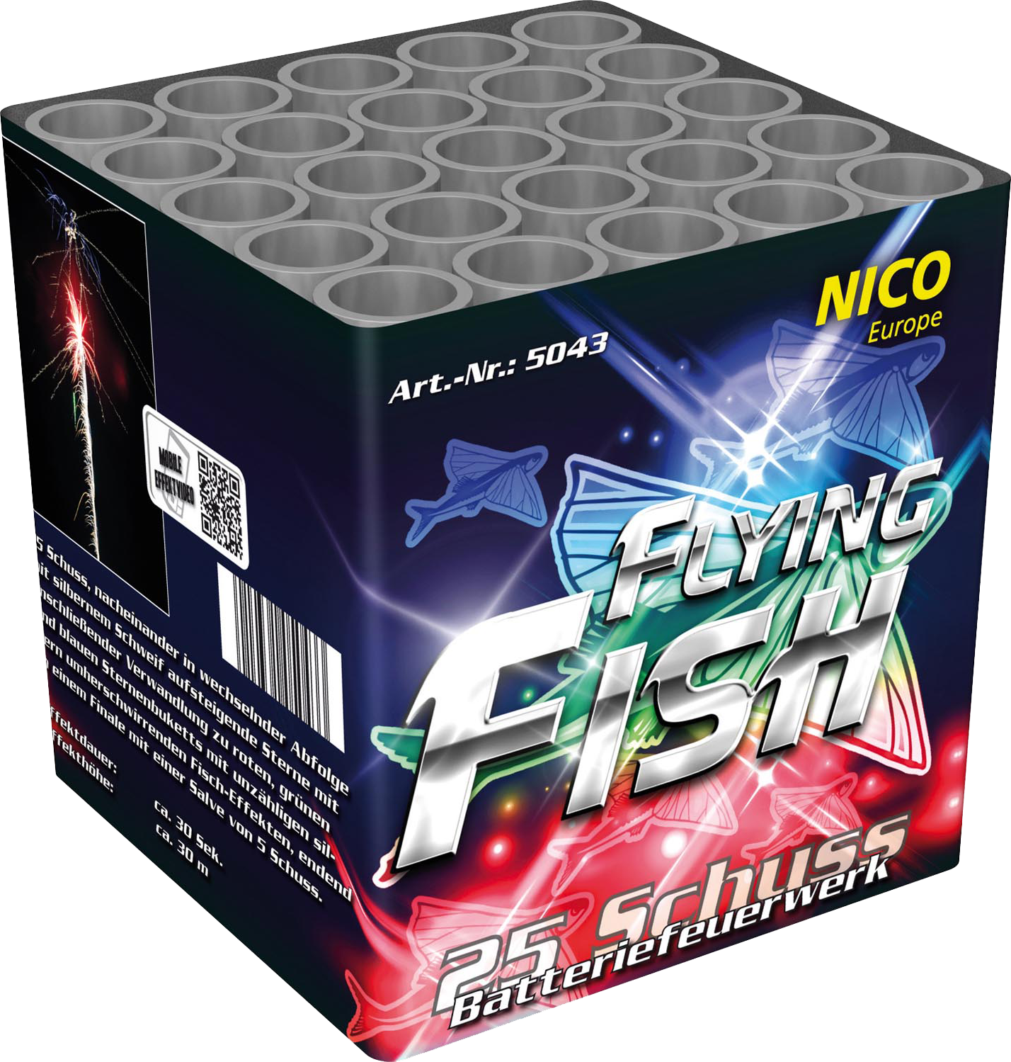 Nico Europe Flying Fish 25-Schuss