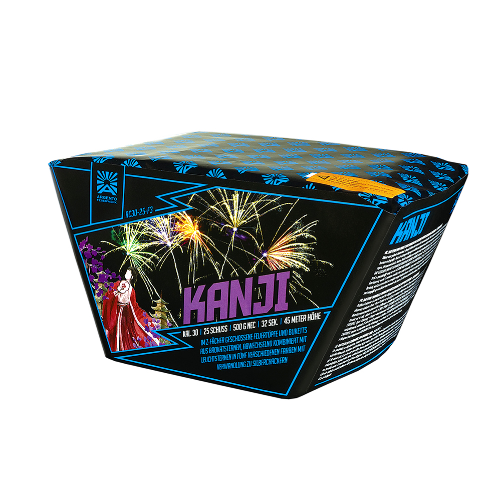 Argento Kanji 25-Schuss