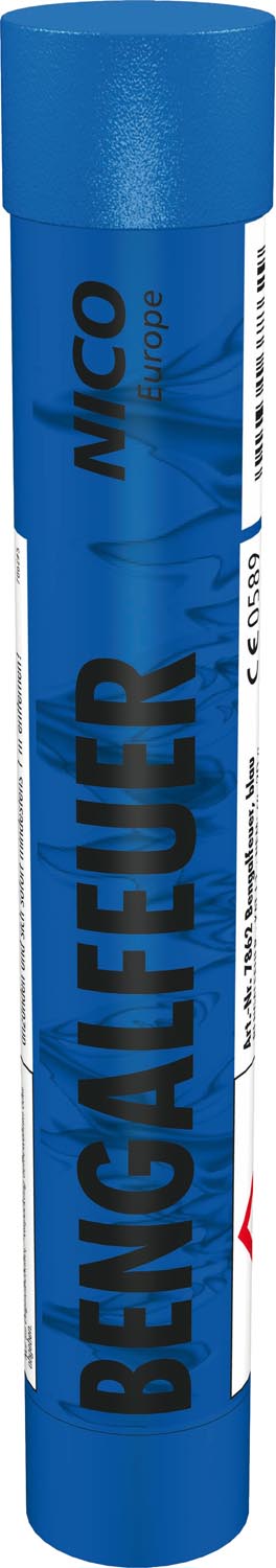 bengalfeuer_blau_einzeln Nico Europe Bengalfeuer Blau