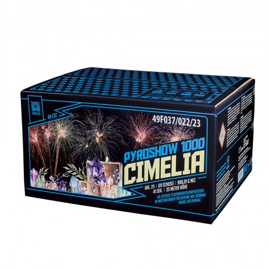 Argento Pyroshow 1000-C Cimelia 69-Schuss