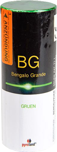 bengalo-grande-gruen-60s Pyroland Bengalo Grande Grün