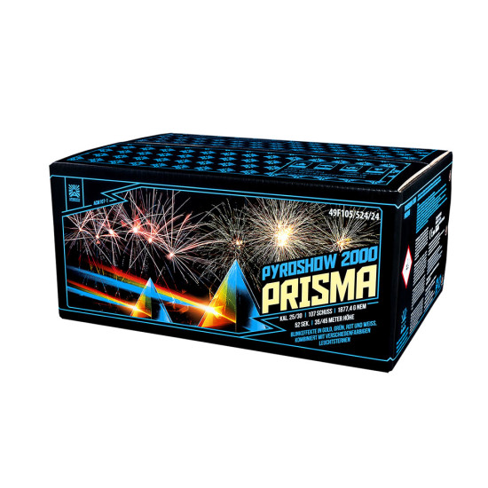 Argento Pyroshow 2000 Prisma 107-Schuss 