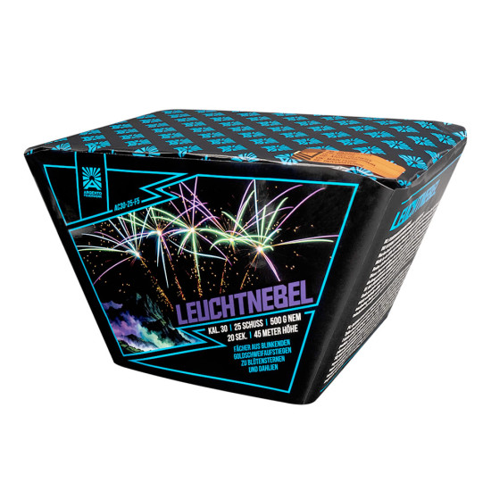 Argento Leuchtnebel 25-Schuss