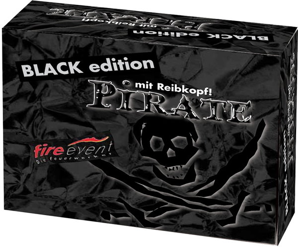 Fireevent Pirate Black Edition, 50 Stck.
