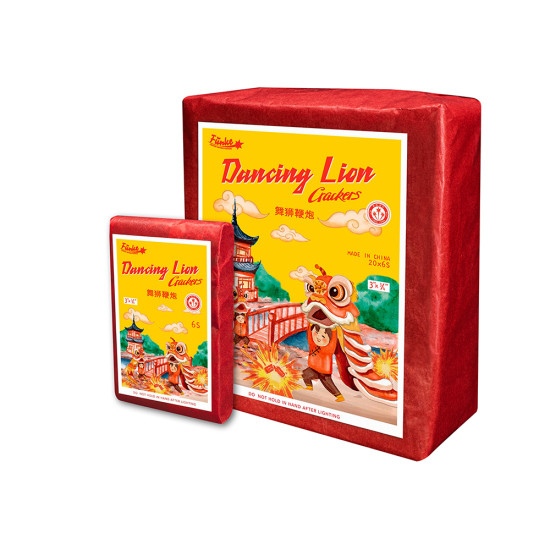 Funke Cannon Cracker Dancing Lion Schinken