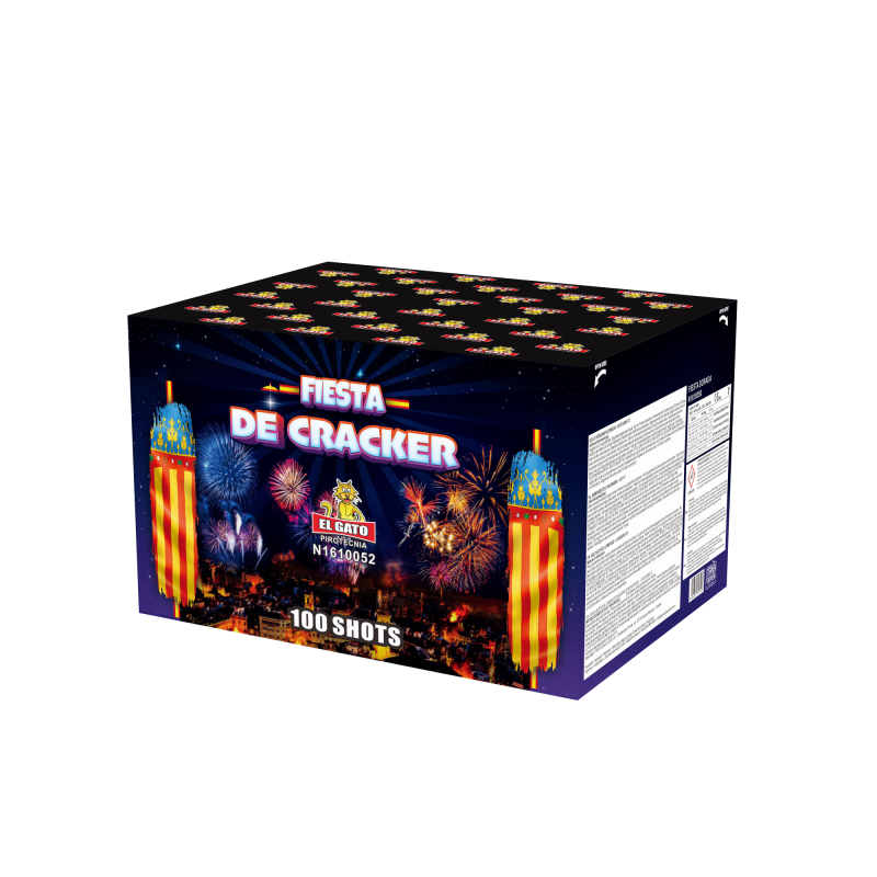 El Gato Fiesta de Cracker 100-Schuss