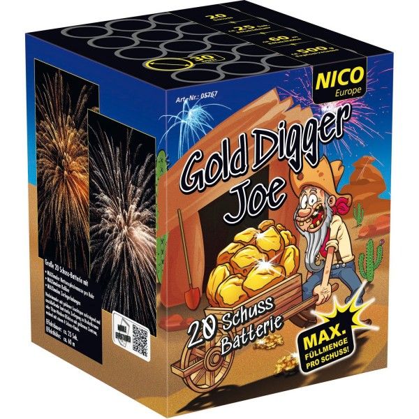 Nico Europe Gold Digger Joe 20Schuss KN11222